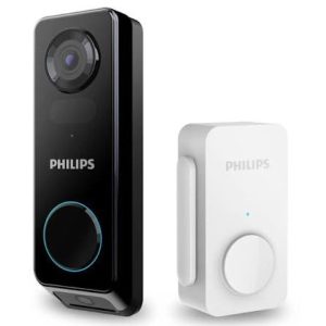 Philips 2K Dual-Cam Video Doorbell (DDA270X-2TXS3)