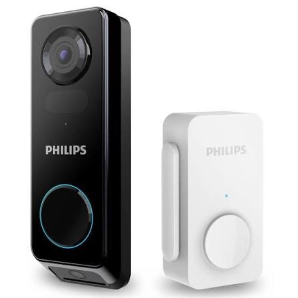 Philips 2K Dual-Cam Video Doorbell (DDA270X-2TXS3)