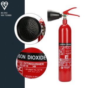 SECURE SE02-02F-00 2KG Carbon Dioxide Ext.