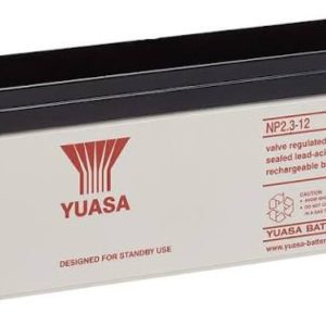 Yuasa NP Series 12V 2.3Ah Industrial VRLA Sealed Lead Acid Battery