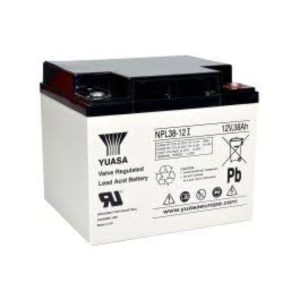 Yuasa NP Series 12V 38Ah Industrial VRLA Rechargeable SLA Battery (Model: NP38-12I)