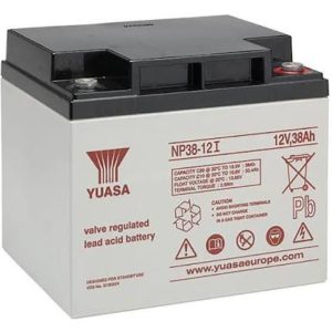 Yuasa NP Series 12V 38Ah Industrial VRLA Sealed Lead Acid Battery (Model: NP38-12I)