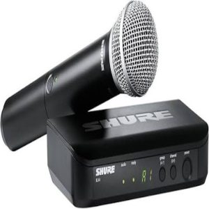 SHURE BLX24/PG58 Wireless Vocal System with PG58 Handheld Microphone Capsule