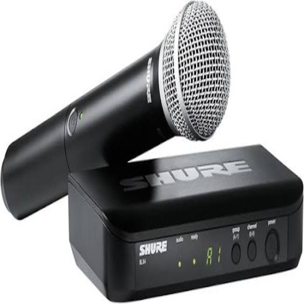 SHURE BLX24/PG58 Wireless Vocal System with PG58 Handheld Microphone Capsule